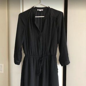 DR2 Black Drawstring Waist Dress!
